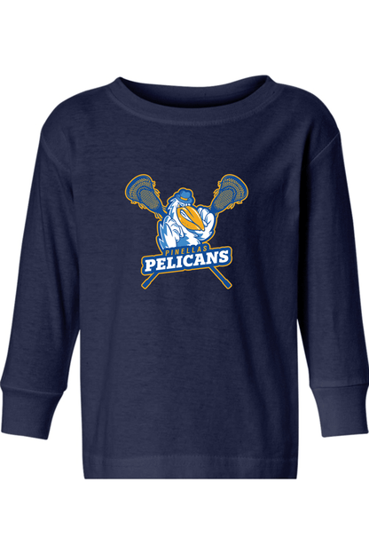 Pinellas Pelicans LC Toddler Long Sleeve T-Shirt Signature Lacrosse