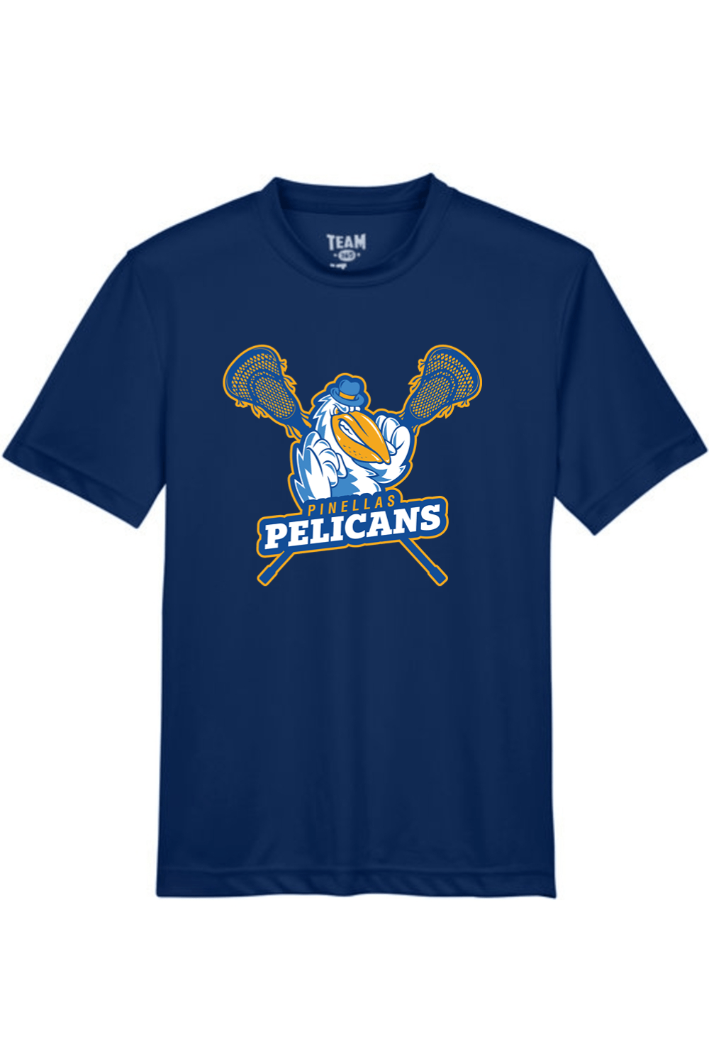 Pinellas Pelicans LC Youth Athletic T-Shirt Signature Lacrosse