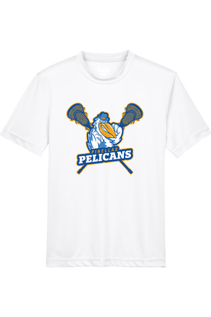Pinellas Pelicans LC Youth Athletic T-Shirt Signature Lacrosse