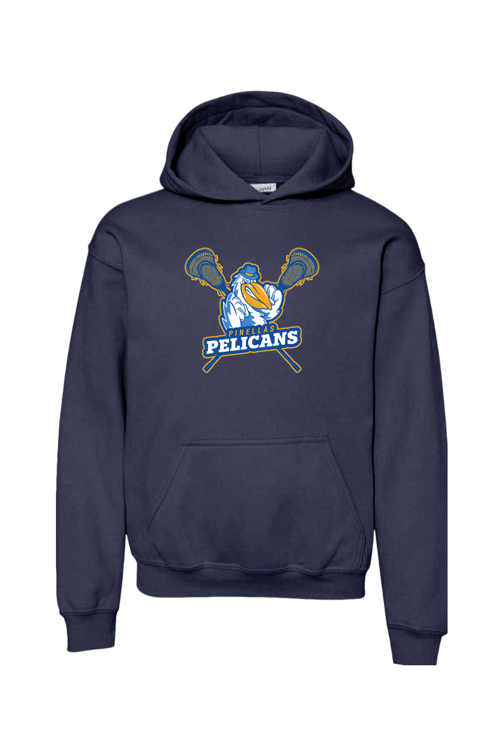 Pinellas Pelicans LC Youth Hoodie Signature Lacrosse