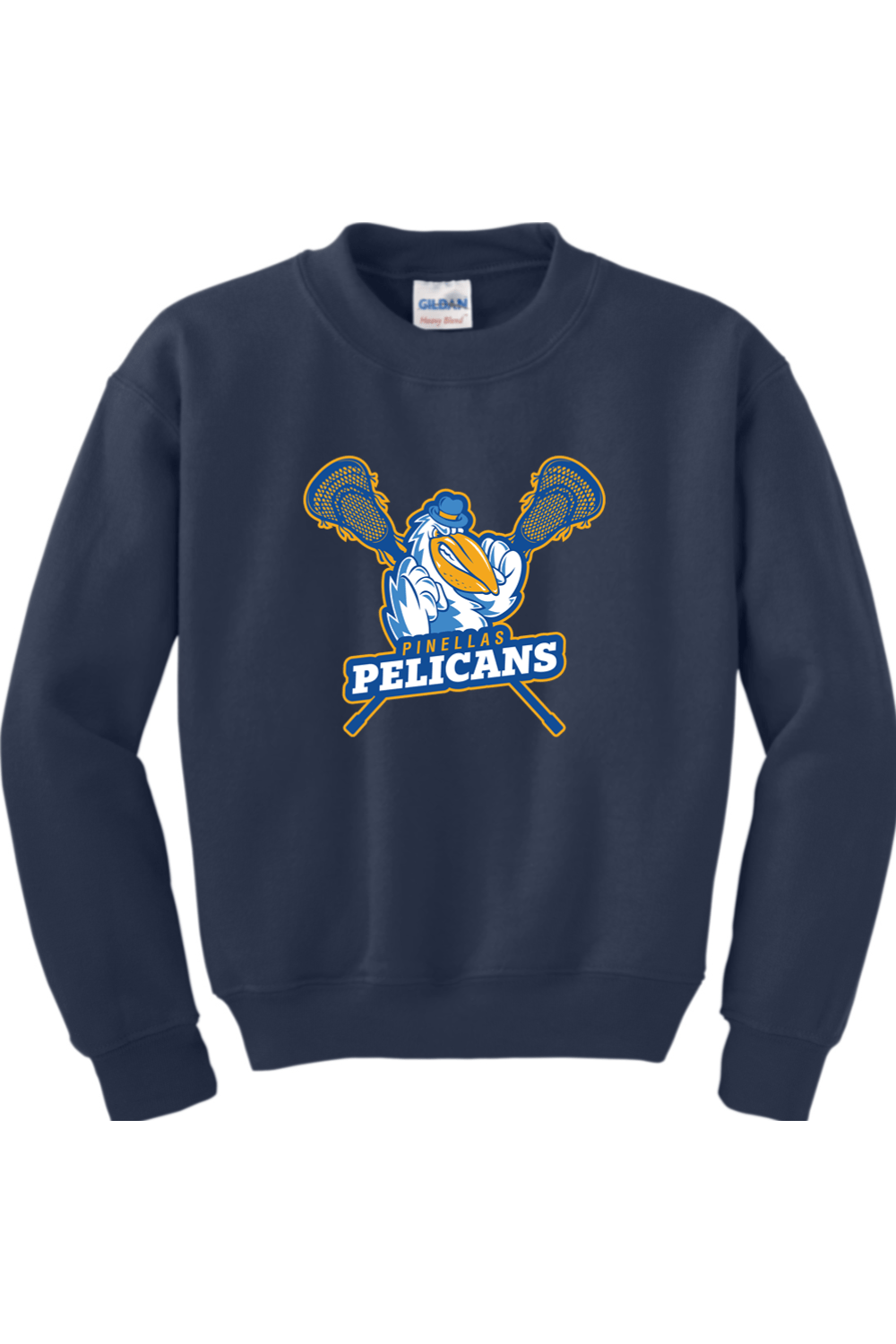 Pinellas Pelicans LC Youth Sweatshirt Signature Lacrosse