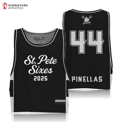 Pinellas Pelicans Men's Basic Tournament Pinnie Signature Lacrosse