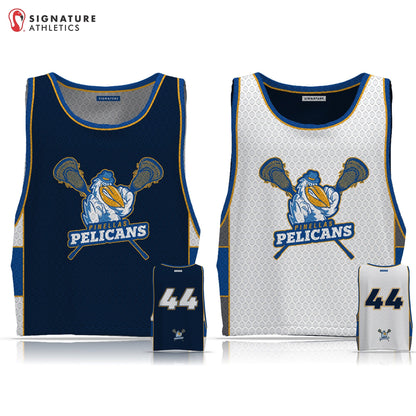 Pinellas Pelicans Men's Reversible Game Pinnie Signature Lacrosse