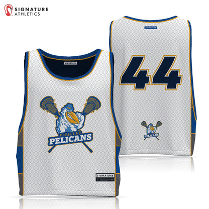 Pinellas Pelicans Men's Reversible Game Pinnie Signature Lacrosse