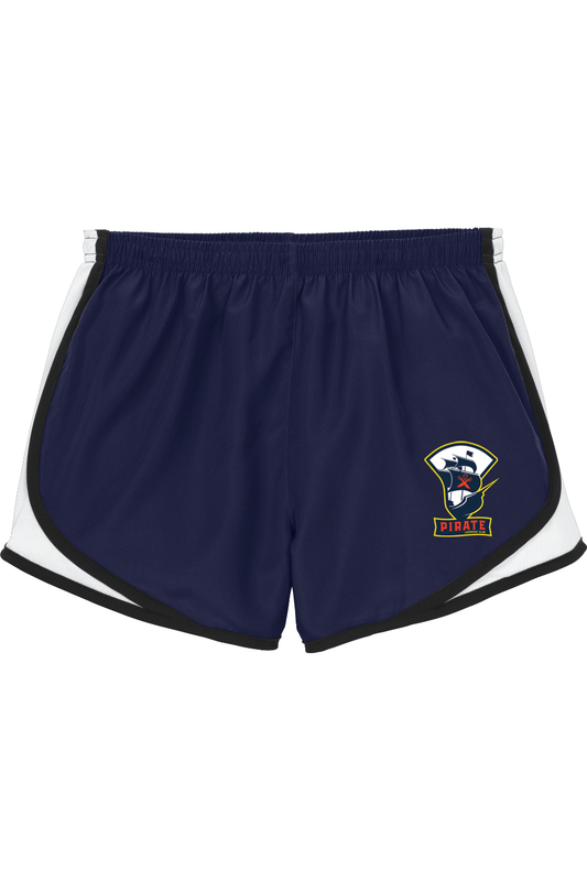 Pirate Lacrosse Adult Athletic Women's Shorts Signature Lacrosse