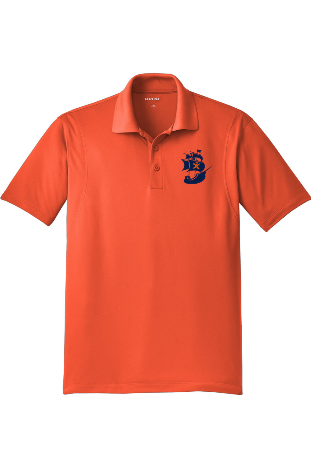 Pirate Lacrosse Adult Embroidered Athletic Polo Signature Lacrosse