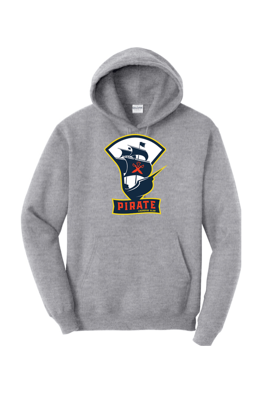 Pirate Lacrosse Adult Heavyweight Hoodie Signature Lacrosse