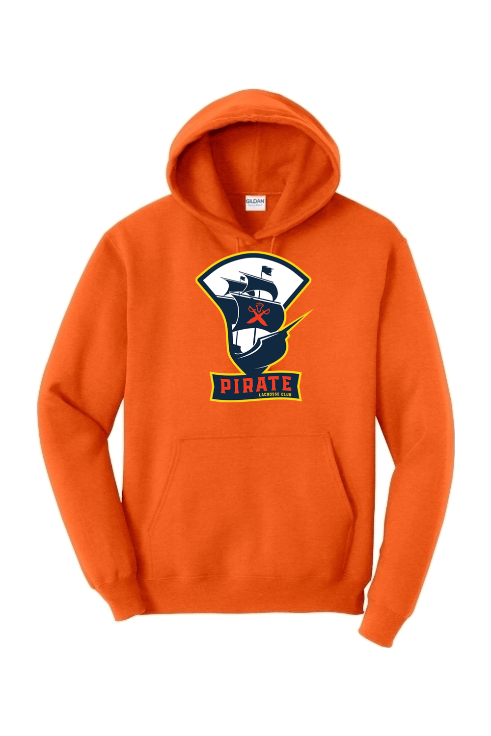 Pirate Lacrosse Adult Heavyweight Hoodie Signature Lacrosse