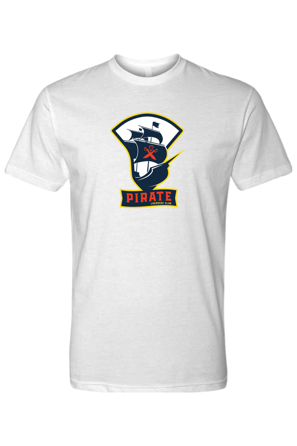 Pirate Lacrosse Adult Men's T-Shirt Signature Lacrosse