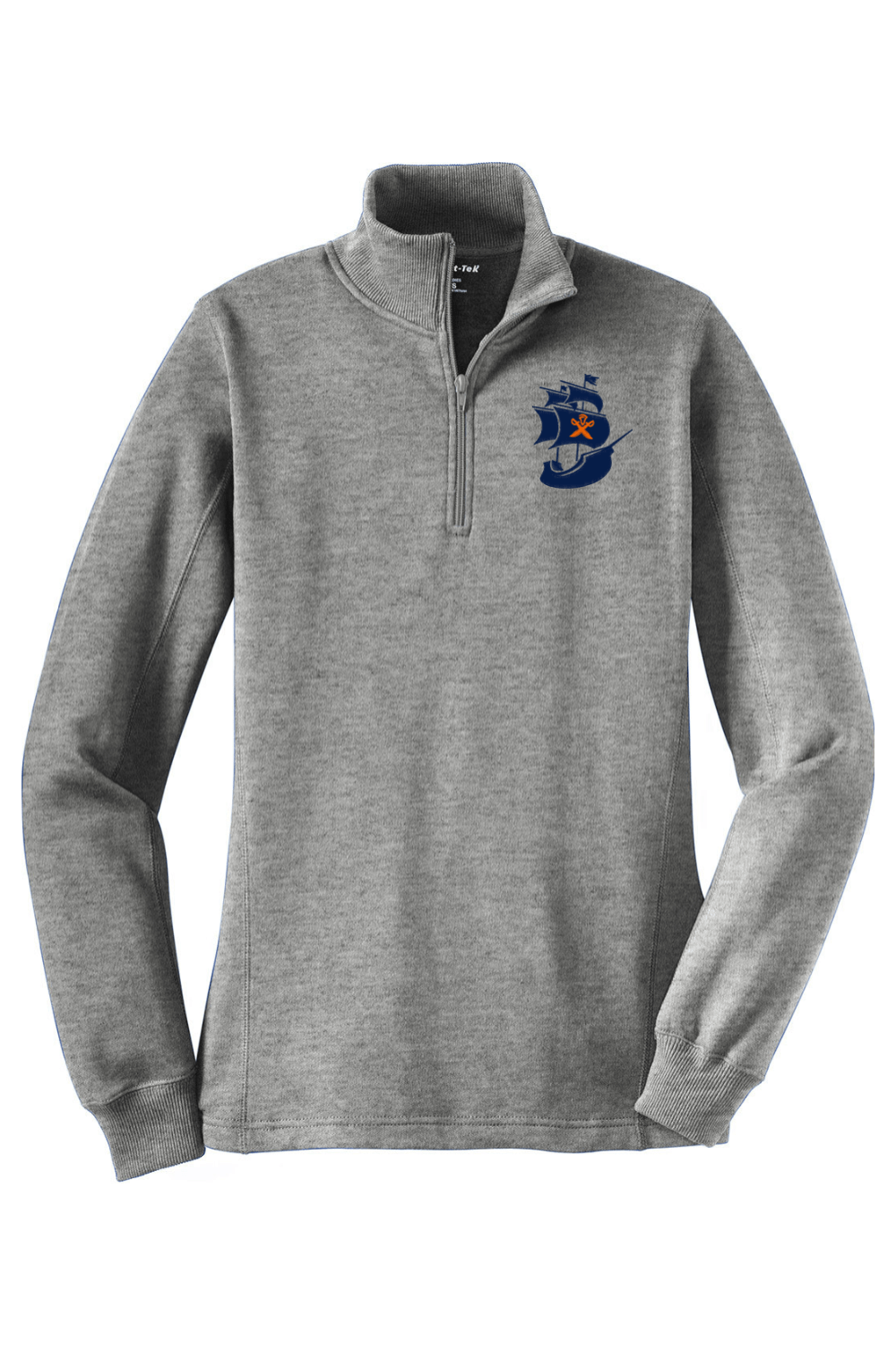 Pirate Lacrosse Adult Women's Embroidered Quarter-Zip Pullover Signature Lacrosse