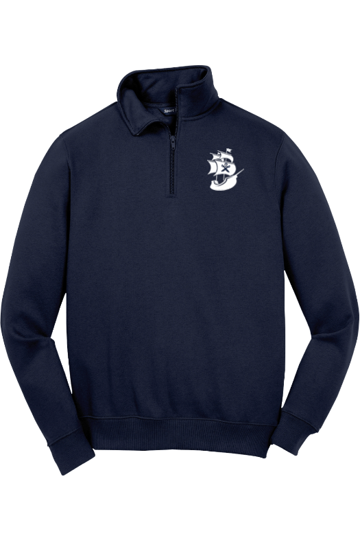 Pirate Lacrosse Adult Women's Embroidered Quarter-Zip Pullover Signature Lacrosse