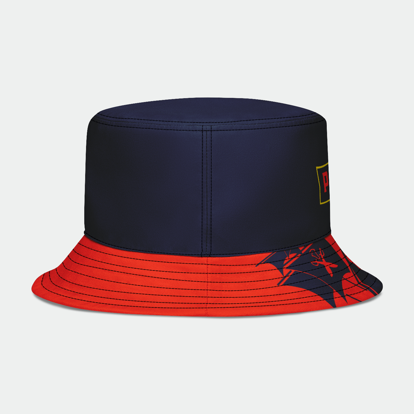 Pirate Lacrosse Sublimated Bucket Hat Signature Lacrosse