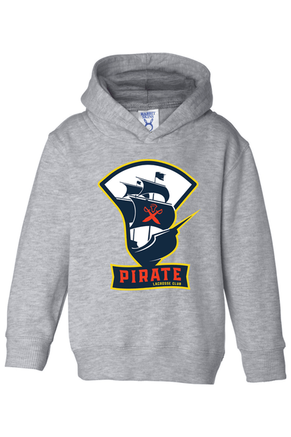 Pirate Lacrosse Toddler Fleece Hoodie Signature Lacrosse