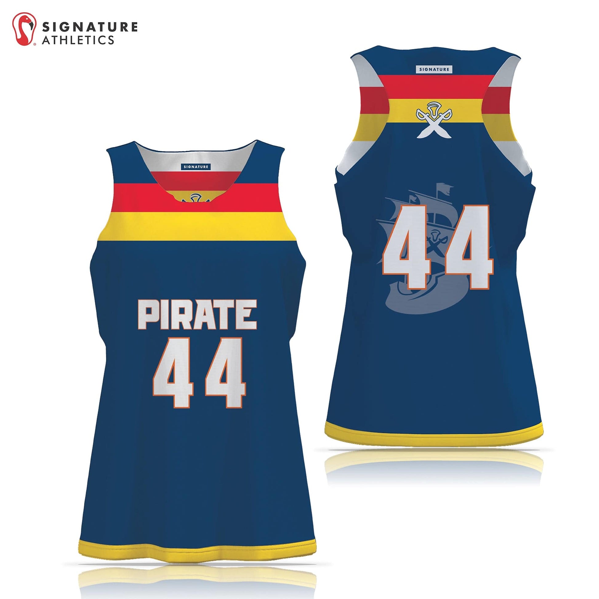 Pirate Lacrosse Women's Reversible Game Pinnie Signature Lacrosse