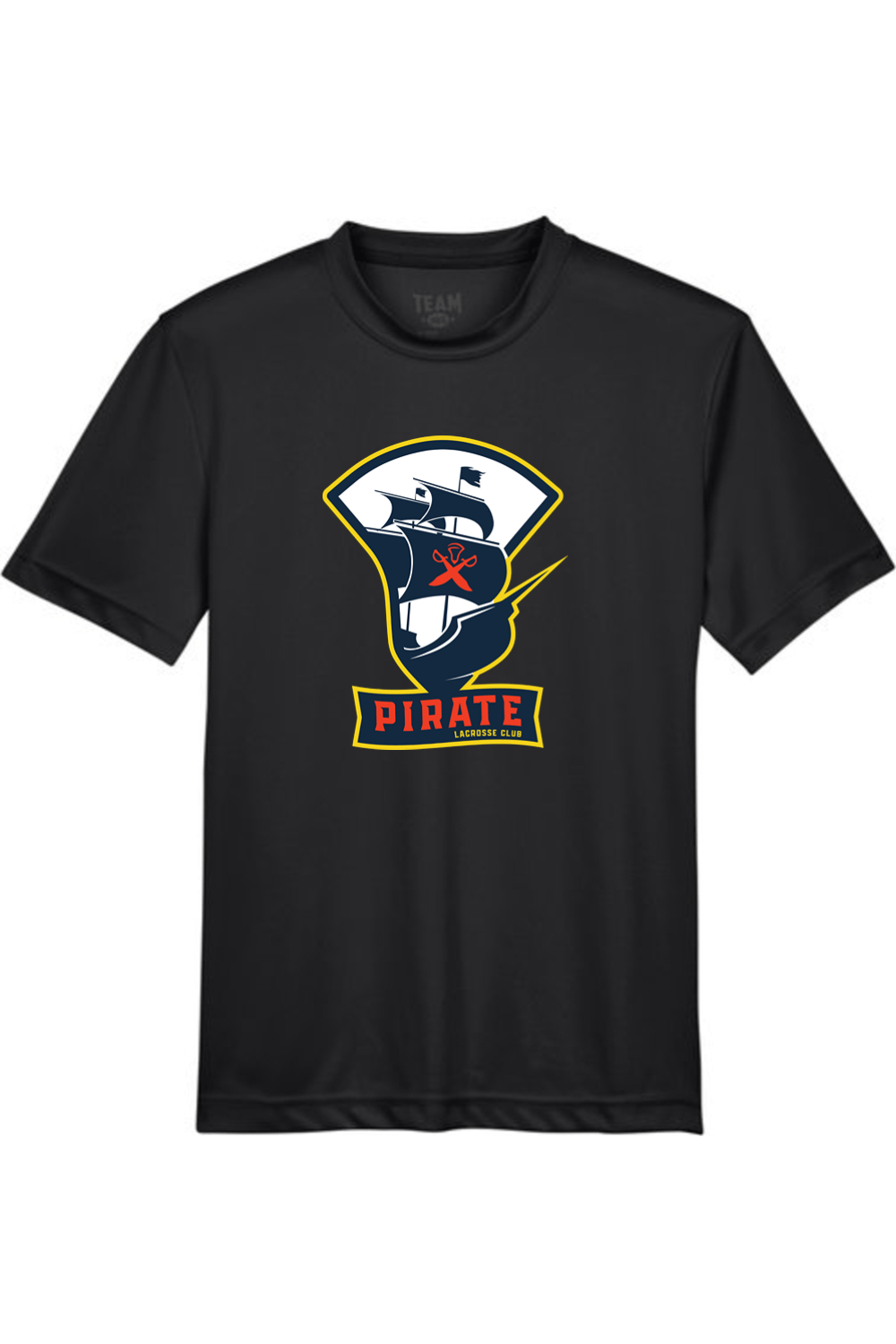 Pirate Lacrosse Youth Athletic T-Shirt Signature Lacrosse