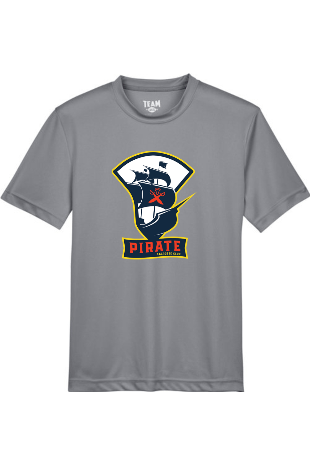 Pirate Lacrosse Youth Athletic T-Shirt Signature Lacrosse