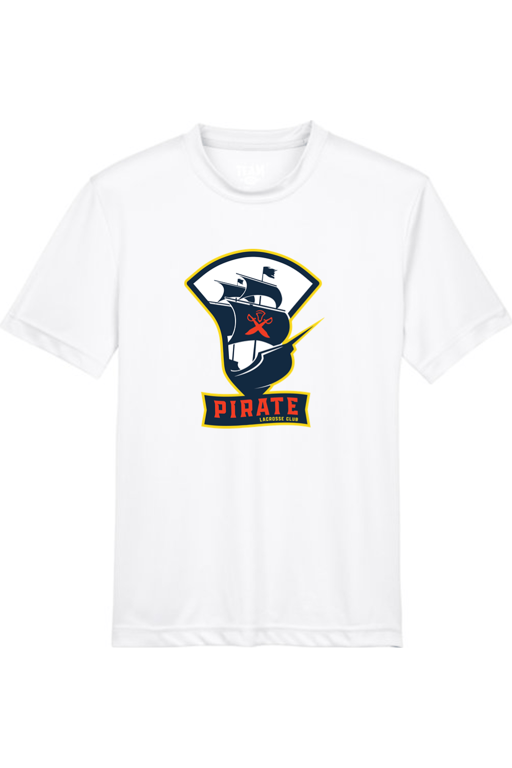 Pirate Lacrosse Youth Athletic T-Shirt Signature Lacrosse