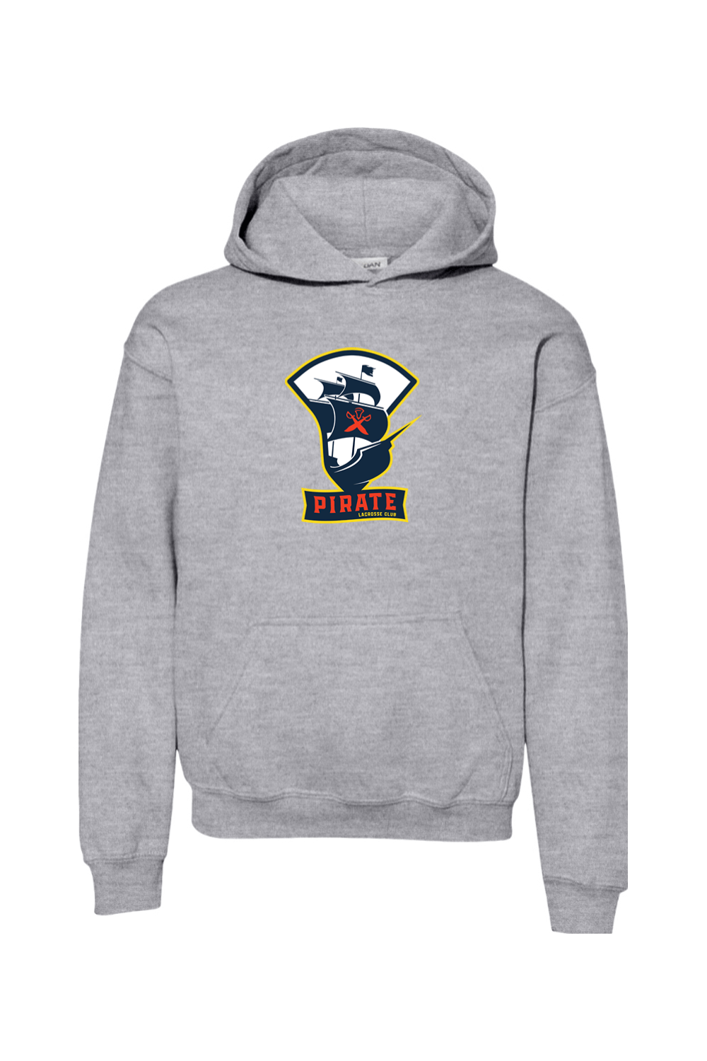 Pirate Lacrosse Youth Hoodie Signature Lacrosse