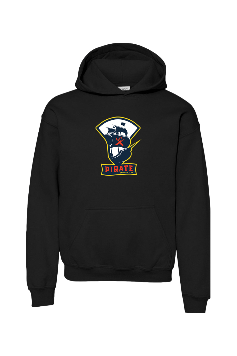 Pirate Lacrosse Youth Hoodie Signature Lacrosse