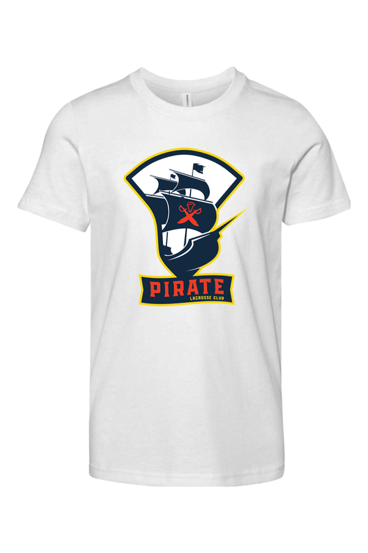 Pirate Lacrosse Youth Lifestyle T-Shirt Signature Lacrosse