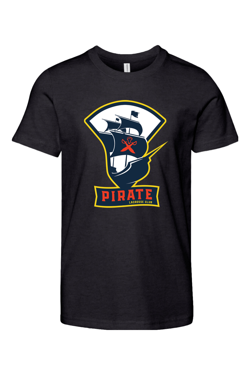 Pirate Lacrosse Youth Lifestyle T-Shirt Signature Lacrosse