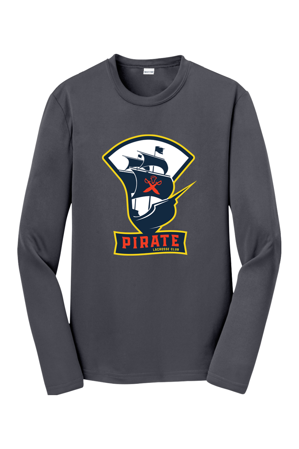 Pirate Lacrosse Youth Long Sleeve T-Shirt Signature Lacrosse