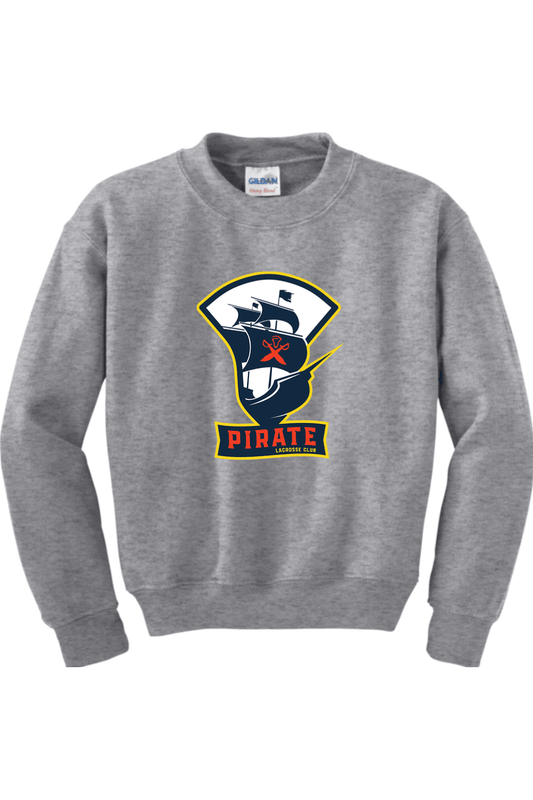 Pirate Lacrosse Youth Sweatshirt Signature Lacrosse