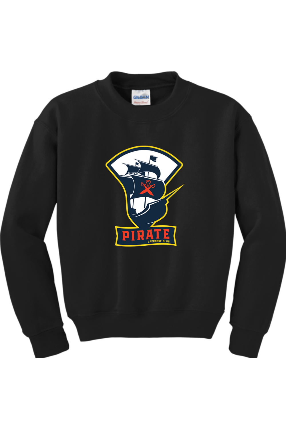 Pirate Lacrosse Youth Sweatshirt Signature Lacrosse