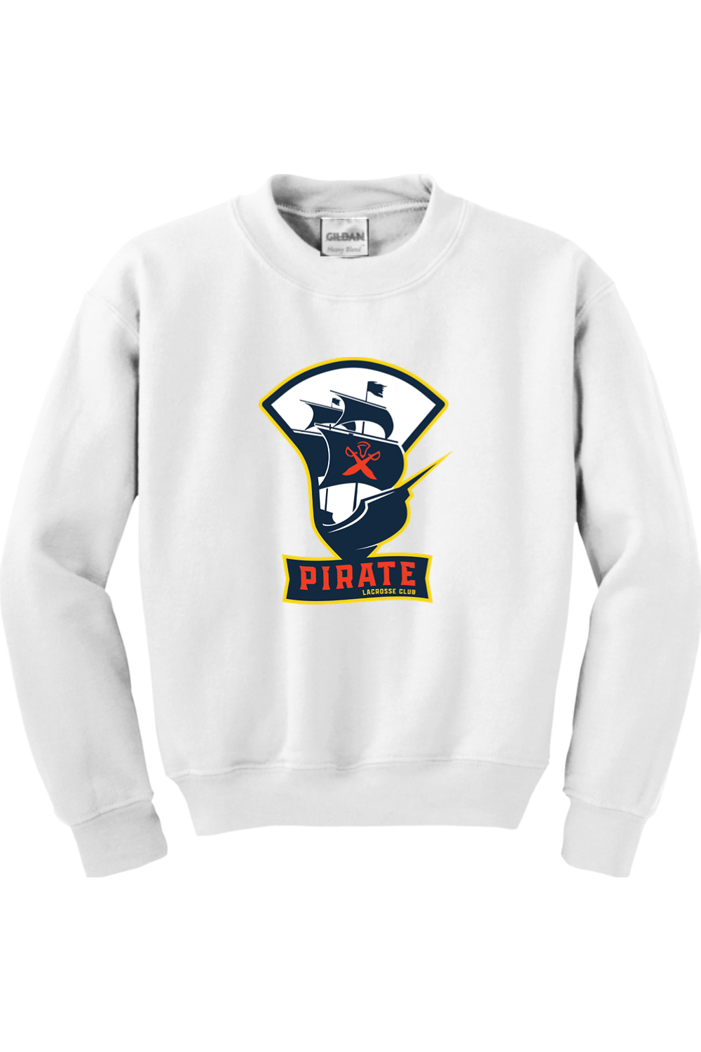 Pirate Lacrosse Youth Sweatshirt Signature Lacrosse