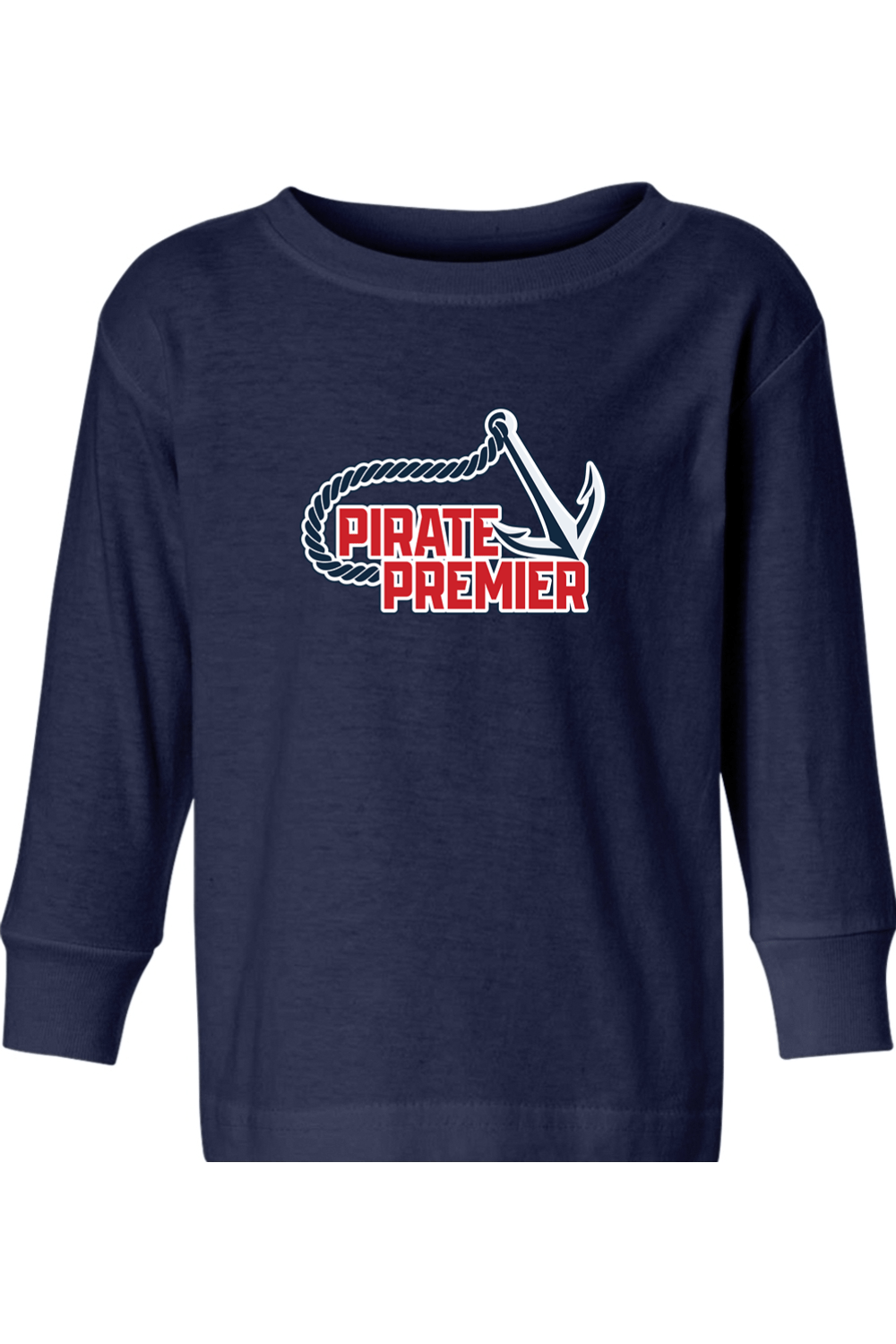 Pirate Premier LC Toddler Long Sleeve T-Shirt Signature Lacrosse