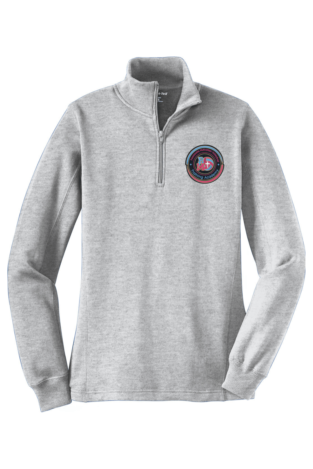 PMV Academy Adult Women's Embroidered Quarter-Zip Pullover Signature Lacrosse