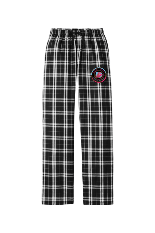 PMV Academy Adult Women's Flannel Plaid Pants Signature Lacrosse