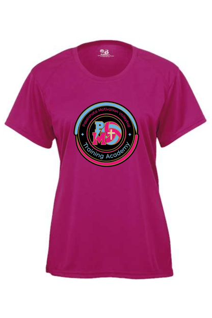 PMV Academy Youth Girl's Athletic T-Shirt Signature Lacrosse