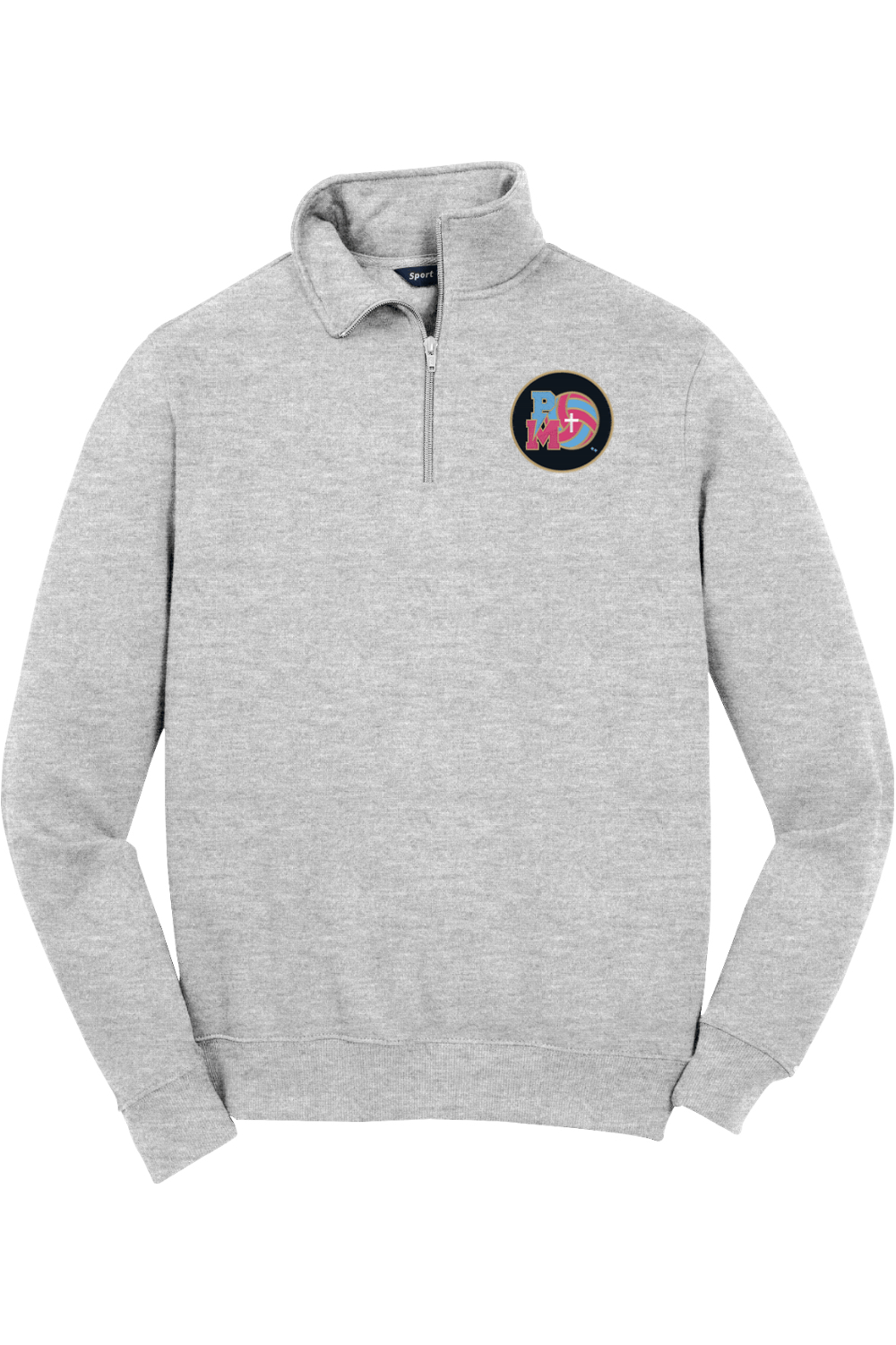 PMV Beginner & Intermediate Adult Embroidered Quarter-Zip Pullover Signature Lacrosse