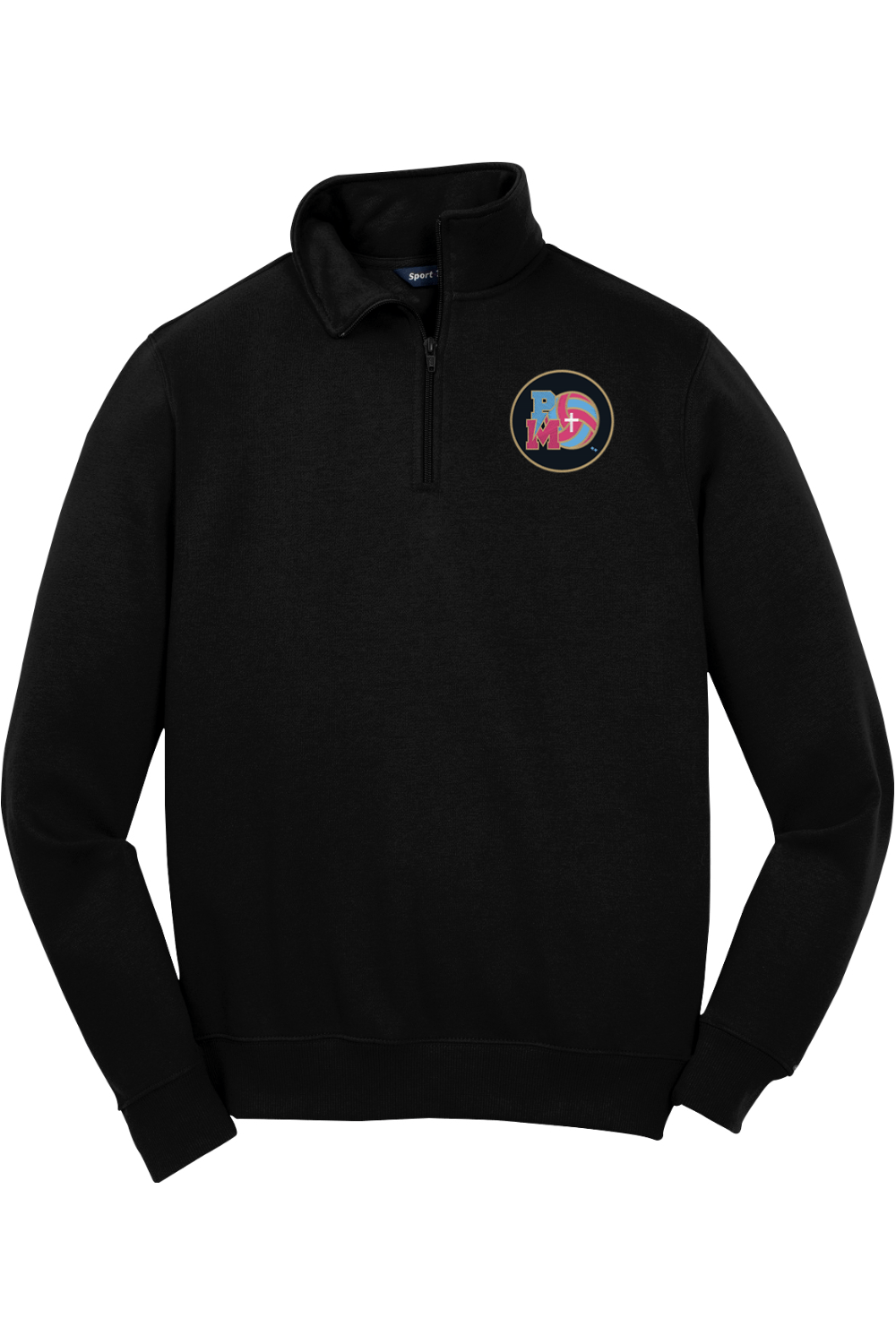 PMV Beginner & Intermediate Adult Embroidered Quarter-Zip Pullover Signature Lacrosse
