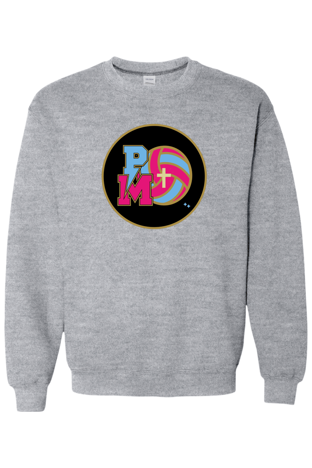 PMV Beginner & Intermediate Adult Heavyweight Sweatshirt Signature Lacrosse