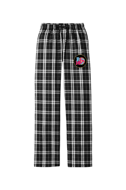 PMV Beginner & Intermediate Adult Women's Flannel Plaid Pants Signature Lacrosse