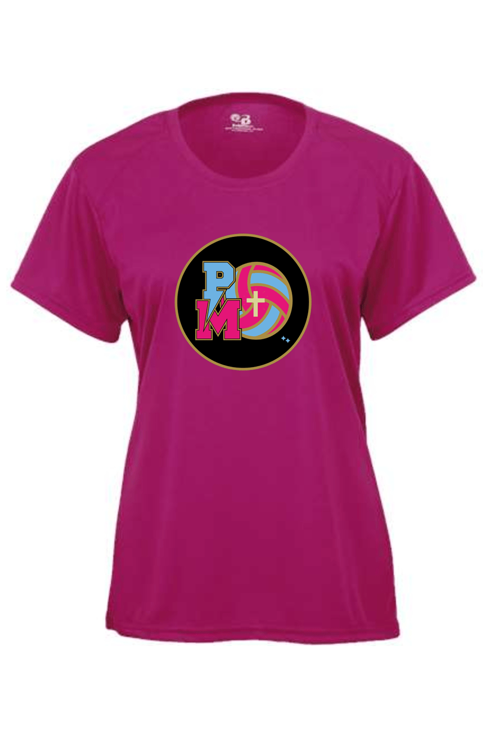 PMV Beginner & Intermediate Youth Girl's Athletic T-Shirt Signature Lacrosse