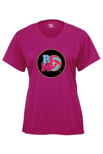 PMV Beginner & Intermediate Youth Girl's Athletic T-Shirt Signature Lacrosse