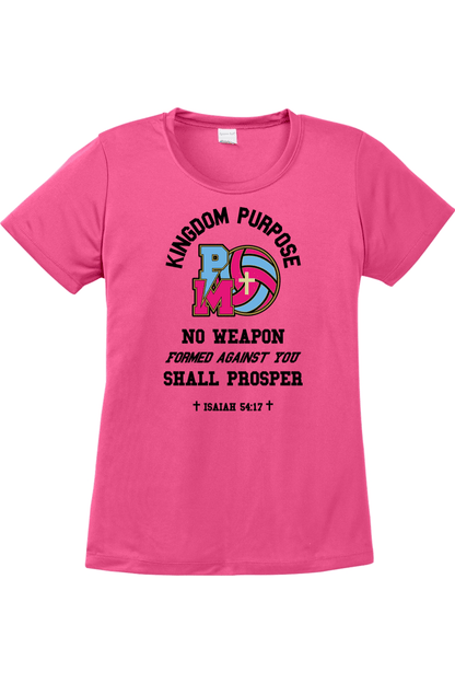PMV Christian Line Sport-Tek Ladies PosiCharge Competitor Tee Signature Lacrosse