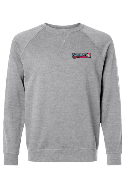 PMV Elite Training Adult Heavyweight Raglan Long Sleeve Signature Lacrosse