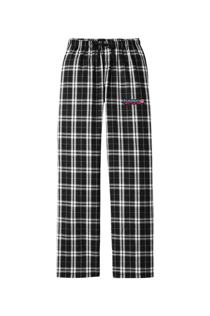 PMV Elite Training Adult Women's Flannel Plaid Pants Signature Lacrosse