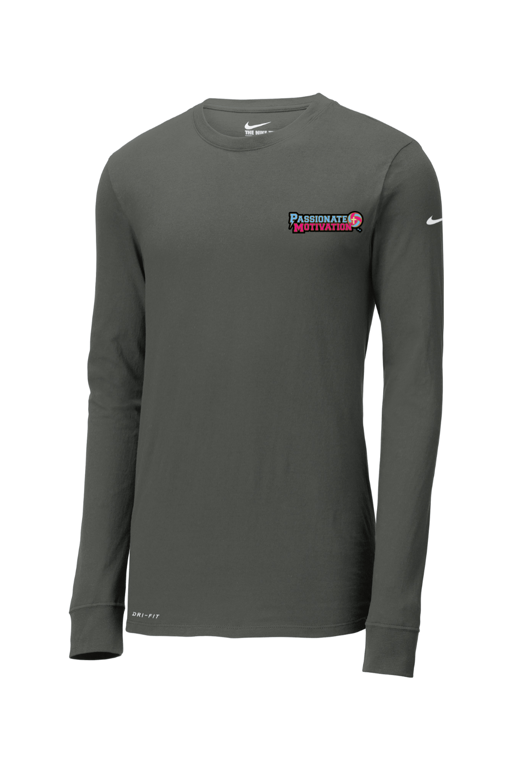 PMV Elite Training Nike Dri-FIT Cotton/Poly Long Sleeve Tee Signature Lacrosse