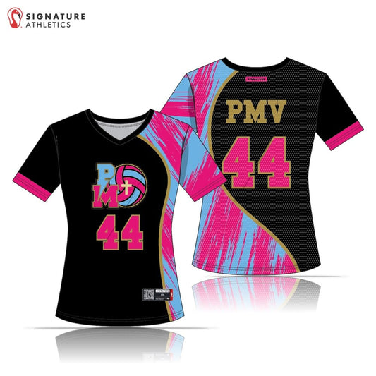 PMV Women's Blue Sky Short Sleeve Jersey Signature Lacrosse