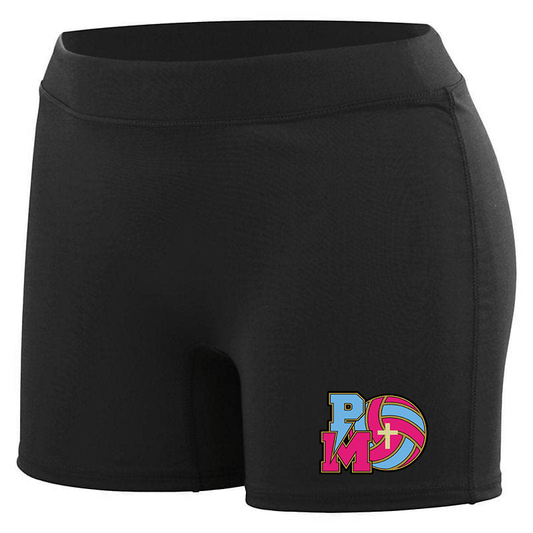 PMV Women's No Seam Spandex Shorts Signature Lacrosse