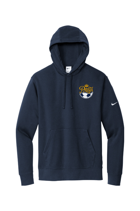 Police Athletic Embroidered Nike Club Fleece Sleeve Swoosh Pullover Hoodie Signature Lacrosse