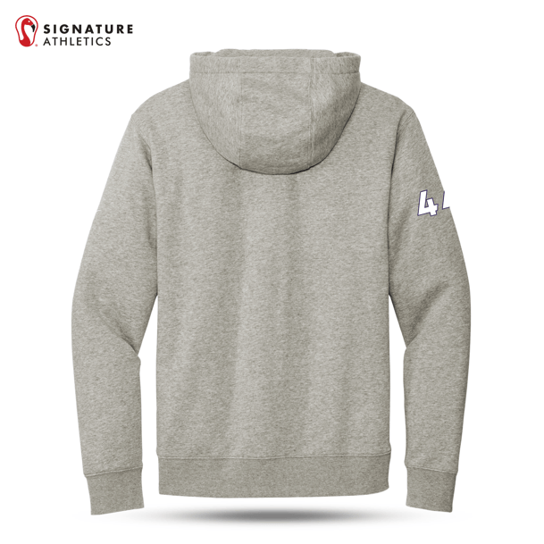 Port St Lucie Lacrosse Men's Nike Club Fleece Sleeve Swoosh Pullover Hoodie Signature Lacrosse