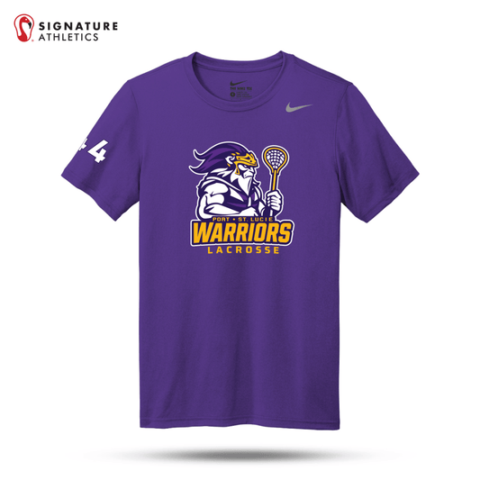 Port St Lucie Lacrosse Men's Nike Team rLegend Tee: PSL Signature Lacrosse