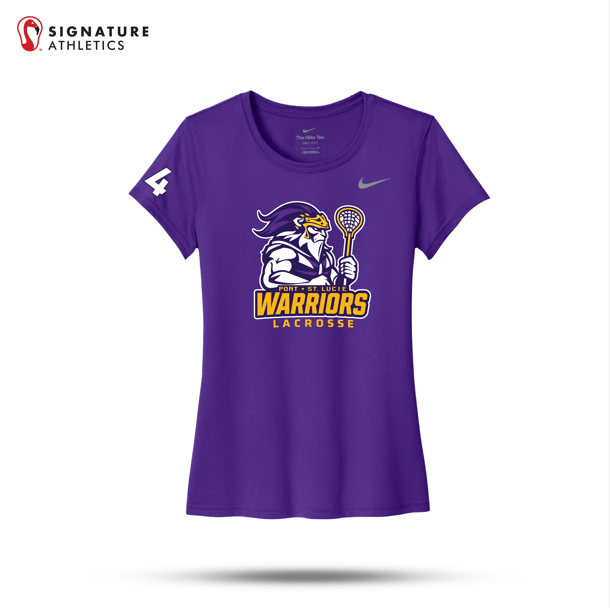 Port St Lucie Lacrosse Women's Nike Team rLegend Tee: PSL Signature Lacrosse