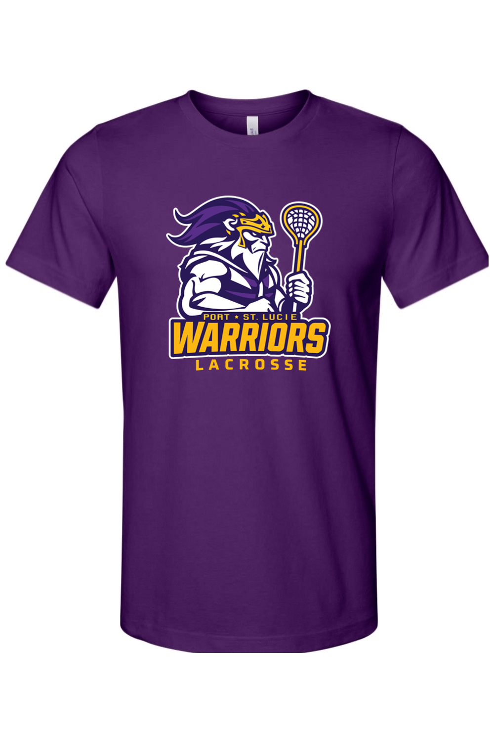 Port St. Lucie LC Bella + Canvas Jersey Tee Signature Lacrosse